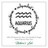 Aquarius - Zodiac Soy Wax Candle