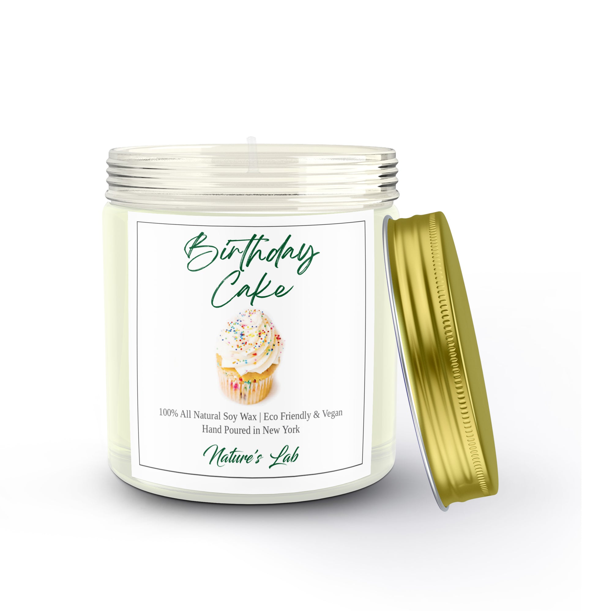 Birthday Cake Soy Wax Candle