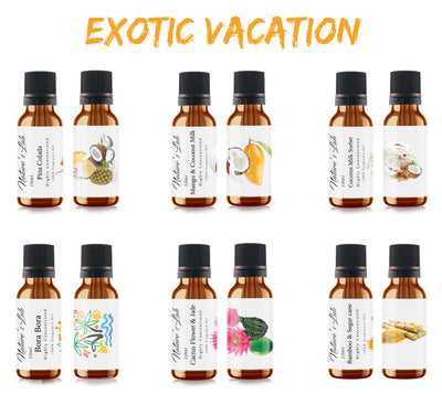 Exotic Vacation Fragrance Oil 6-Pack