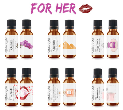 For Her Fragrance Oil 6-Pack - Natural Sister's / Nature's Lab Store