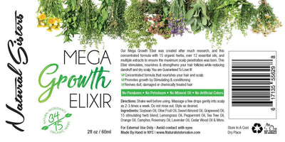 Mega Growth Hair Elixir & Scalp Treatment Wholesale Starter Pack