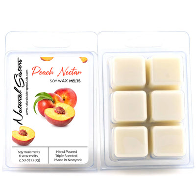 Peach Nectar Fragranced Soy Wax Melts and Tarts