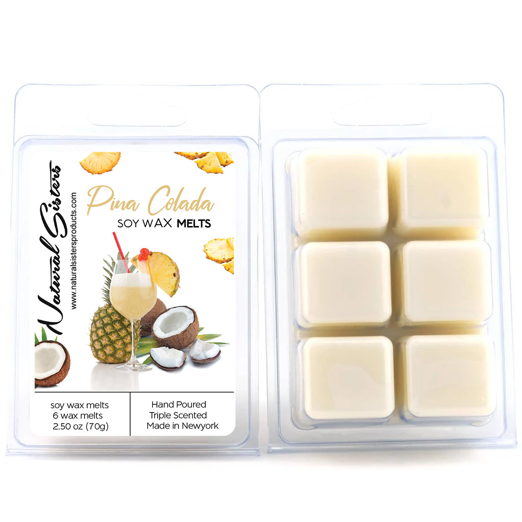Spa Day Fragranced Soy Wax Melts and Tarts - Concentrated Fragrance Oils |  Non Toxic- Handmade in NYC- 6pc /2.5oz as packed