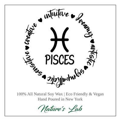 Pisces - Zodiac Soy Wax Candle