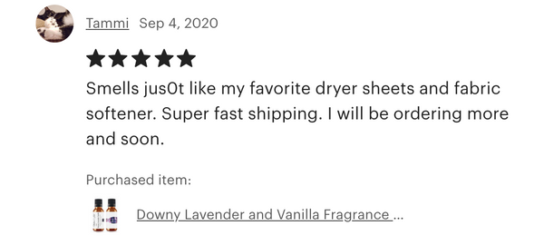 Downy Lavender and Vanilla Fragrance Oil - Natural Sister's / Nature's Lab  Store