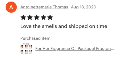 For Her Fragrance Oil 6-Pack