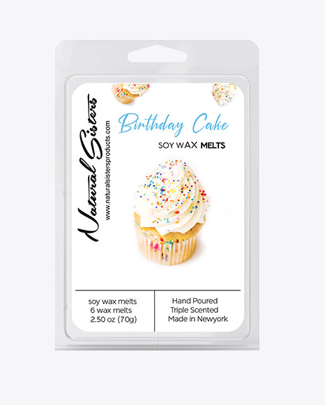 BIRTHDAY CAKE Wax MELTS, Non Toxic Wax Melts, Hand Poured Wax
