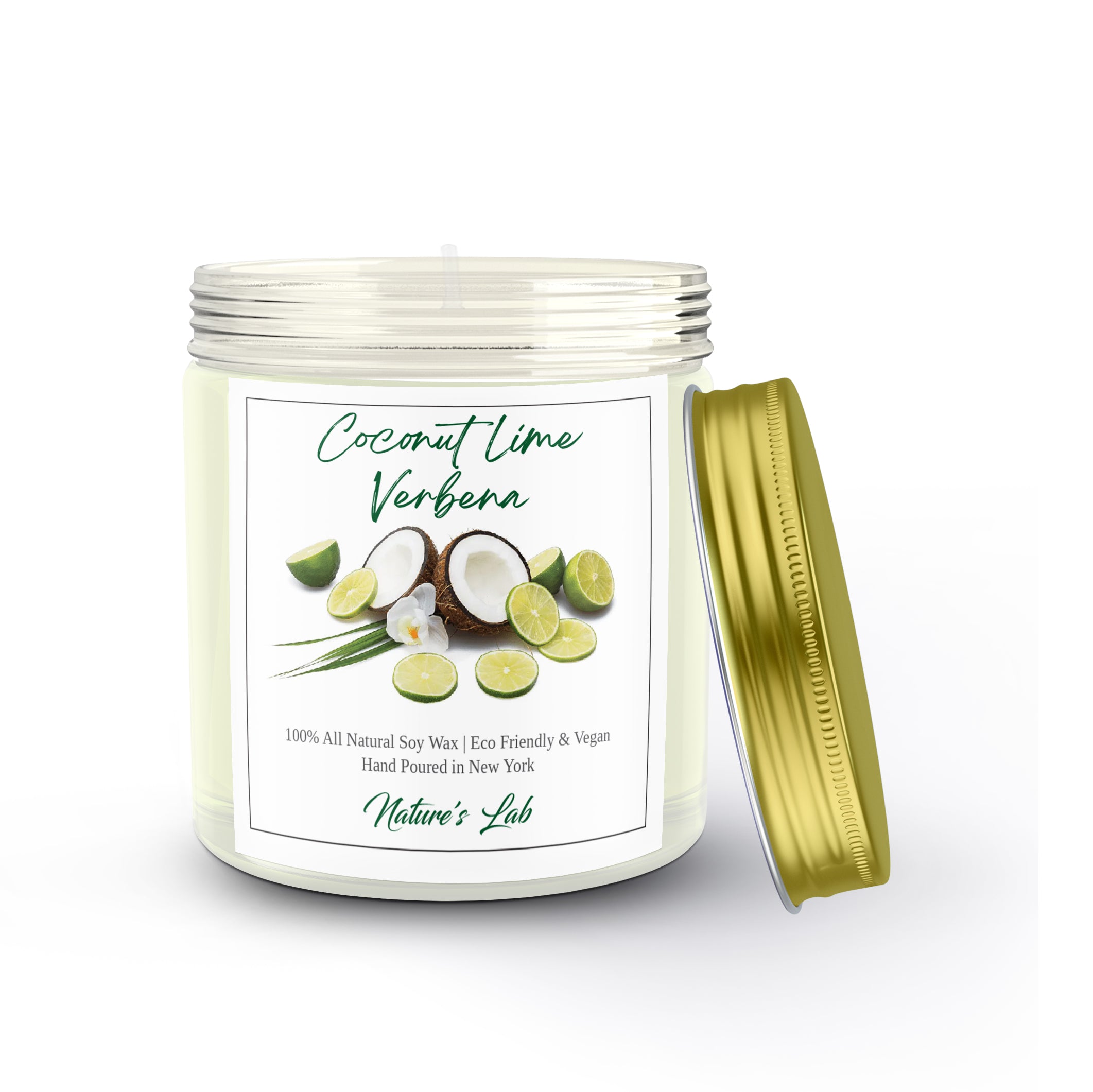 Buy COCONUT LIME VERBENA FRAGRANCE OIL - 2 OZ - FOR CANDLE & SOAP MAKING BY VIRGINIA  CANDLE SUPPLY - FREE S&H IN USA Online at desertcartDenmark