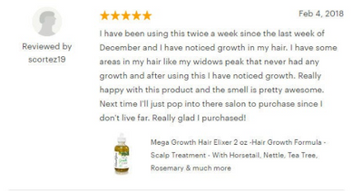 Private Label Starter Pack - Mega Growth Hair Elixir & Scalp Treatment
