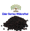 Whole ORGANIC Elderberries (Sambucus nigra) (Black-berried European elder, Boor tree, European elder, German Elder)
