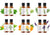 Essential Oils Set- Pack of 6 | Lemongrass-Peppermint-Eucalyptus- Tea Tree- Sweet Orange- Lavender | 10ml/0.33oz
