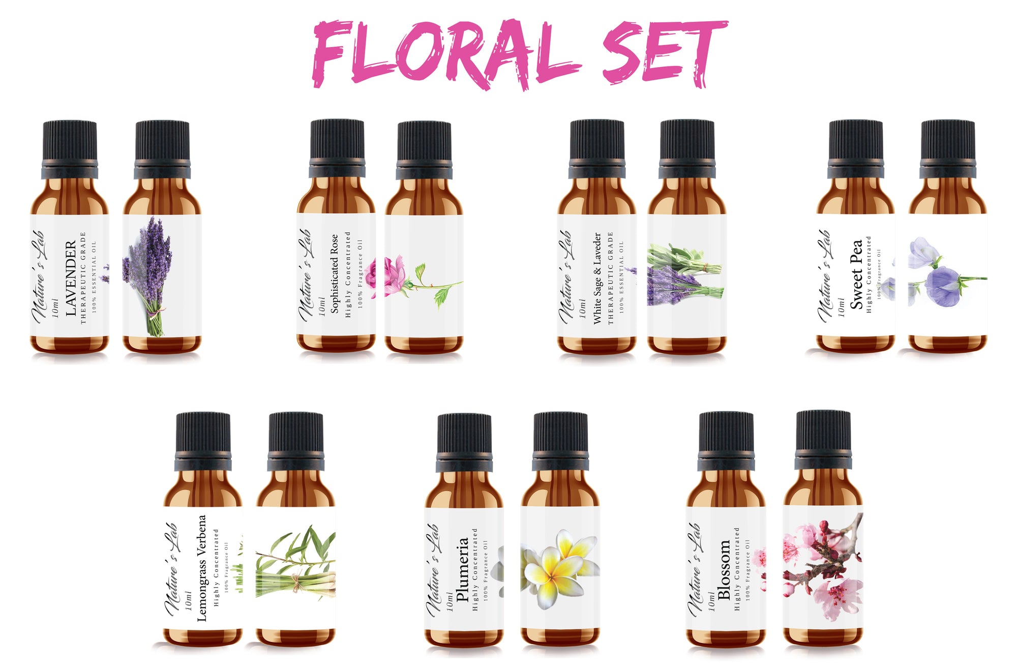 Floral Fragrance Oil 6-Pack