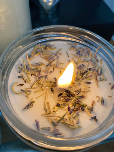 Sage & Rosemary Soy Candle - Cleansing & Meditation