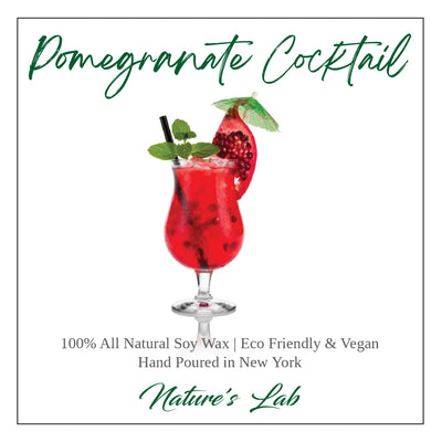 Pomegranate Cocktail Soy Wax Candle