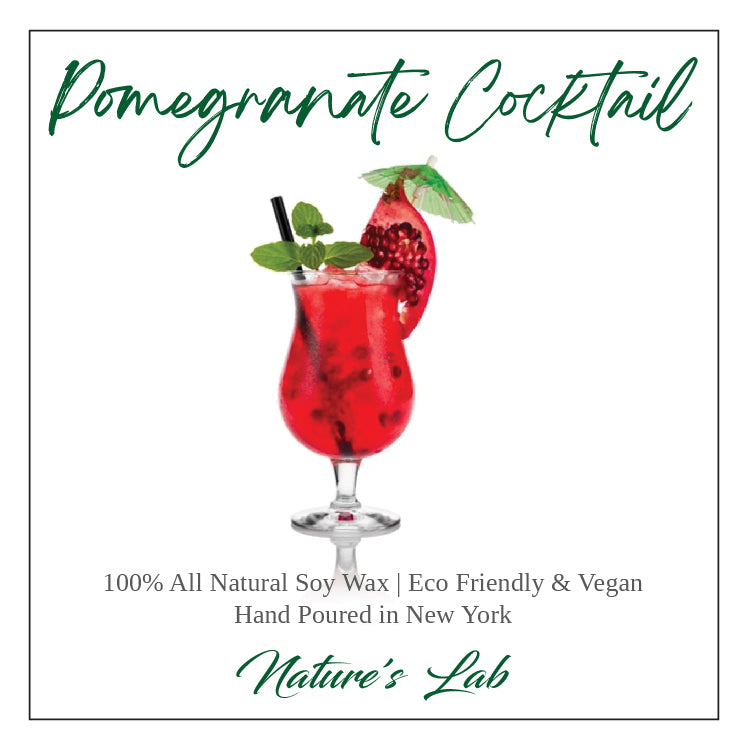 Pomegranate Cocktail Soy Wax Candle
